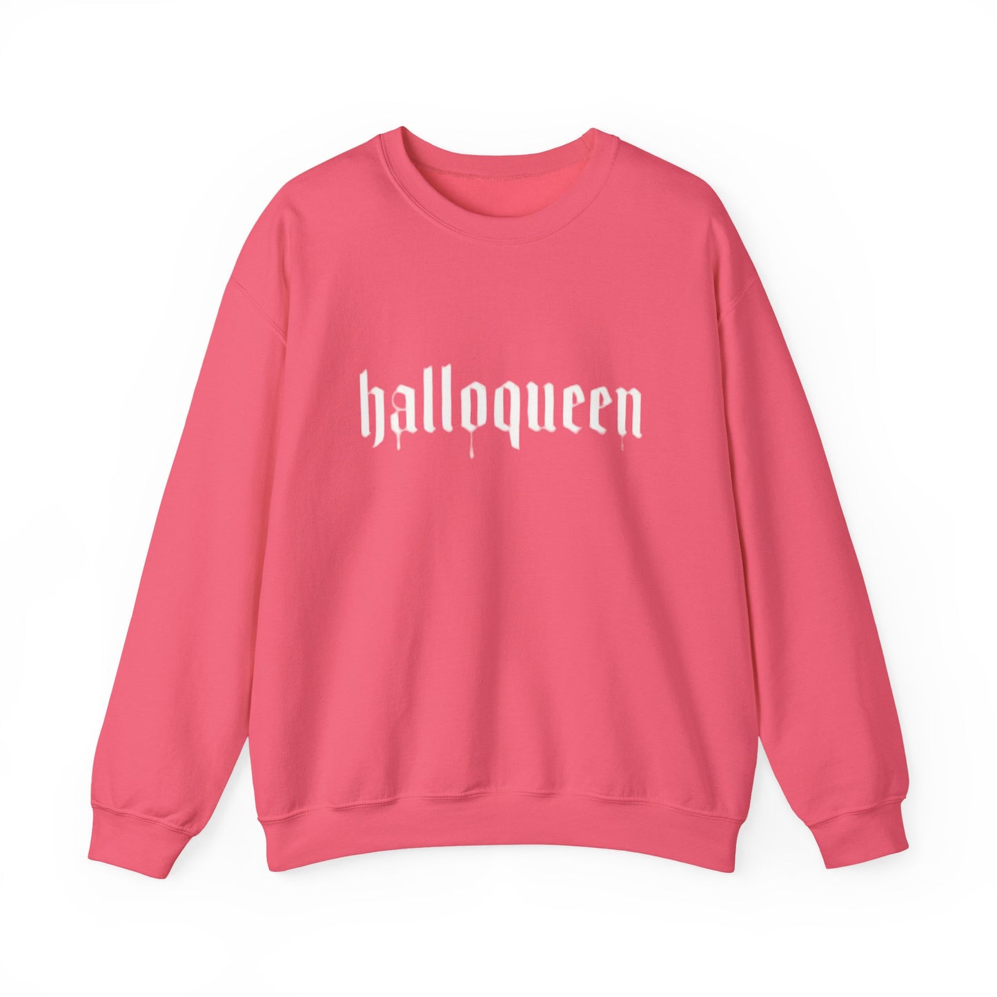 HALLOQUEEN CREWNECK WHITE