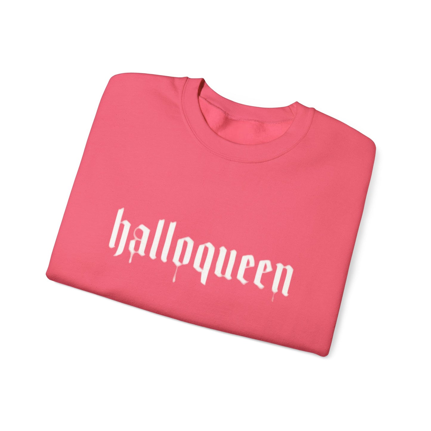 HALLOQUEEN CREWNECK WHITE
