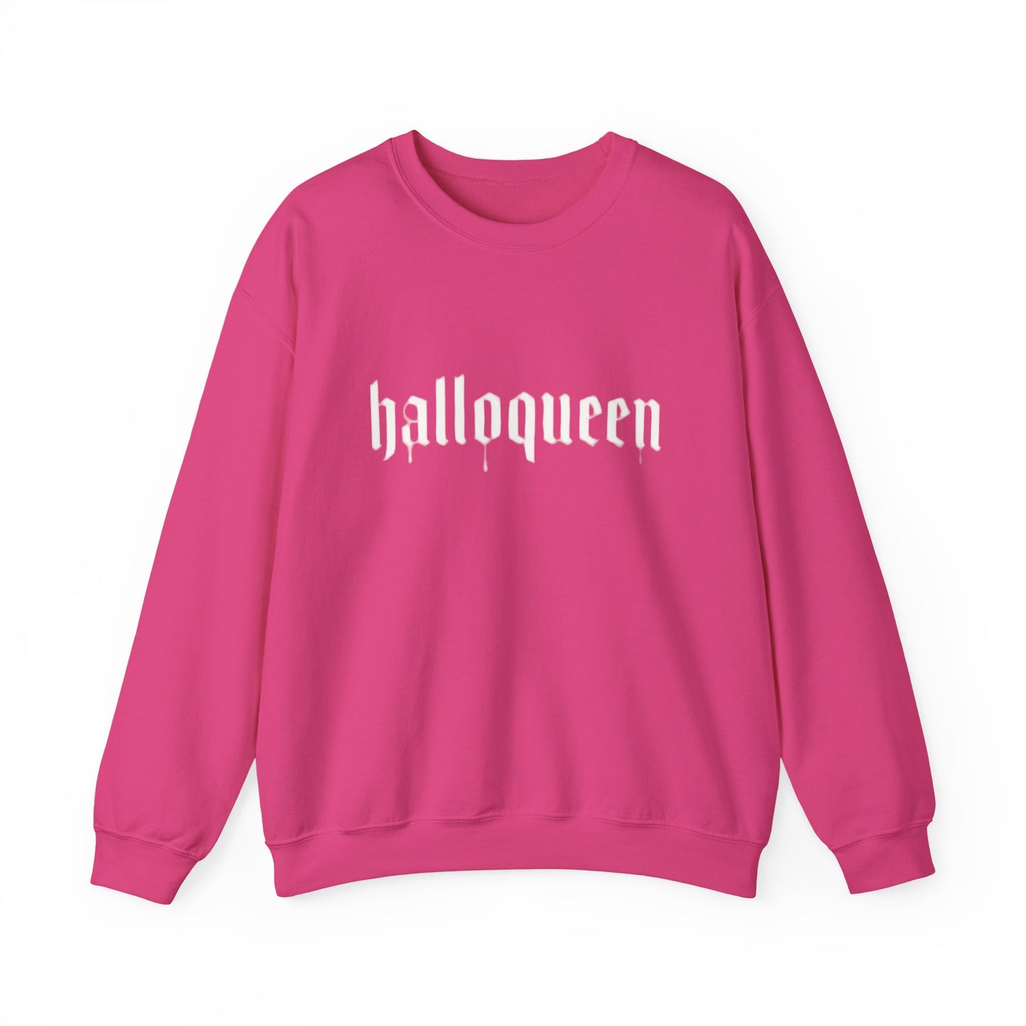 HALLOQUEEN CREWNECK WHITE