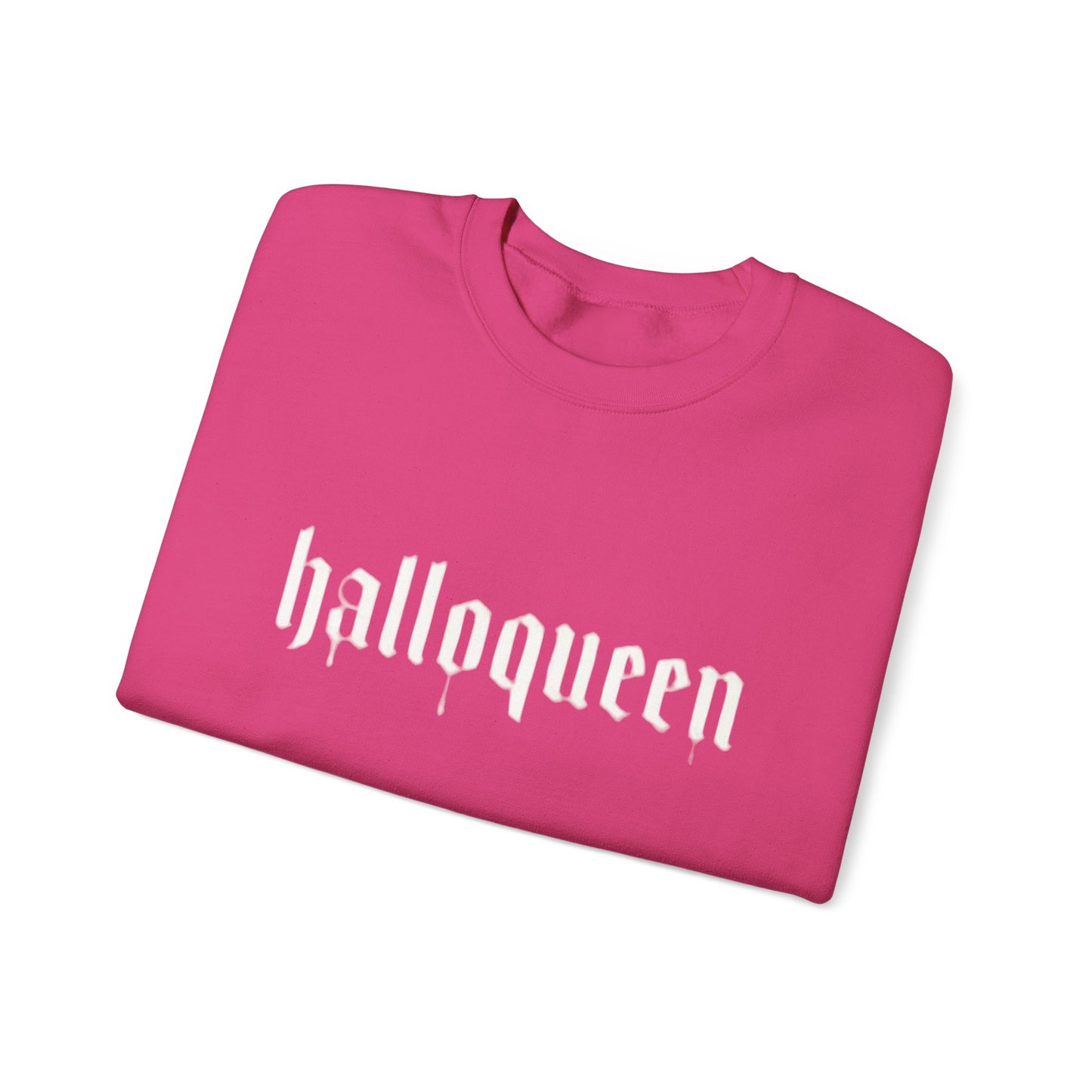 HALLOQUEEN CREWNECK WHITE