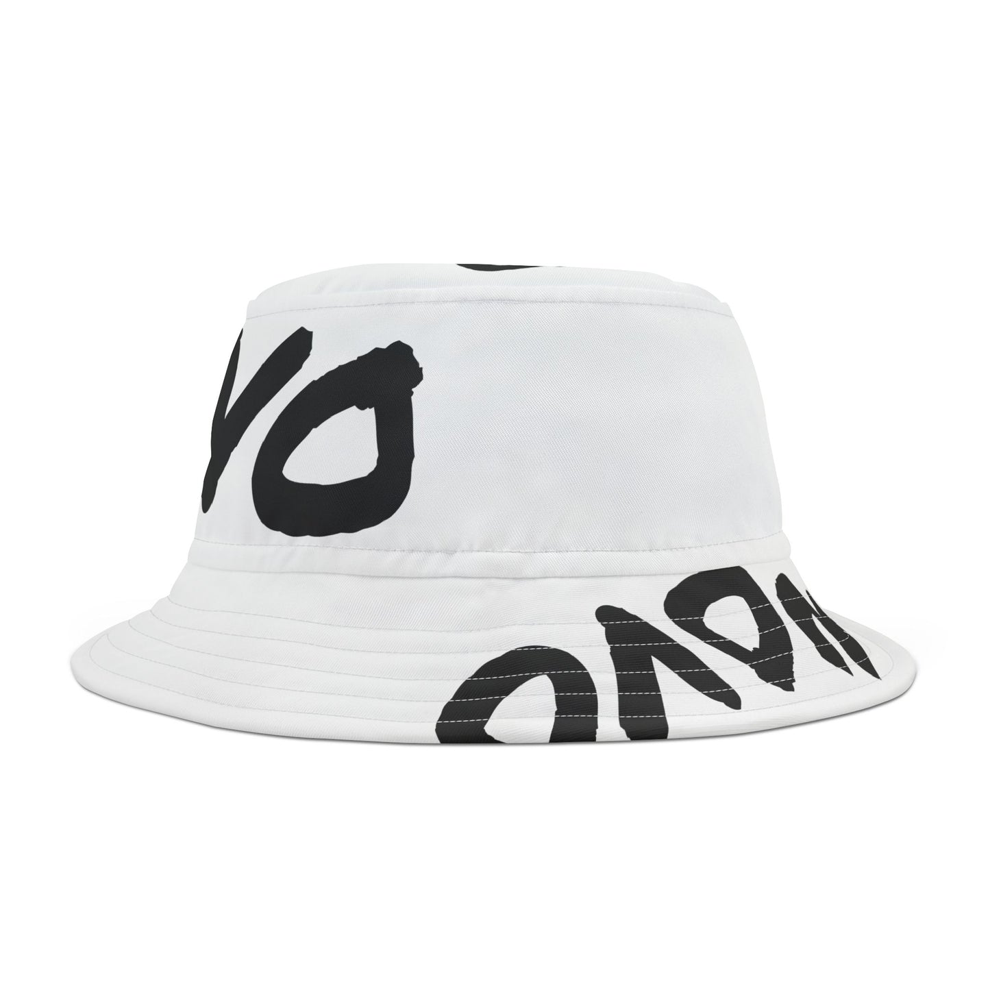 WHITE NOVO BUCKET HAT