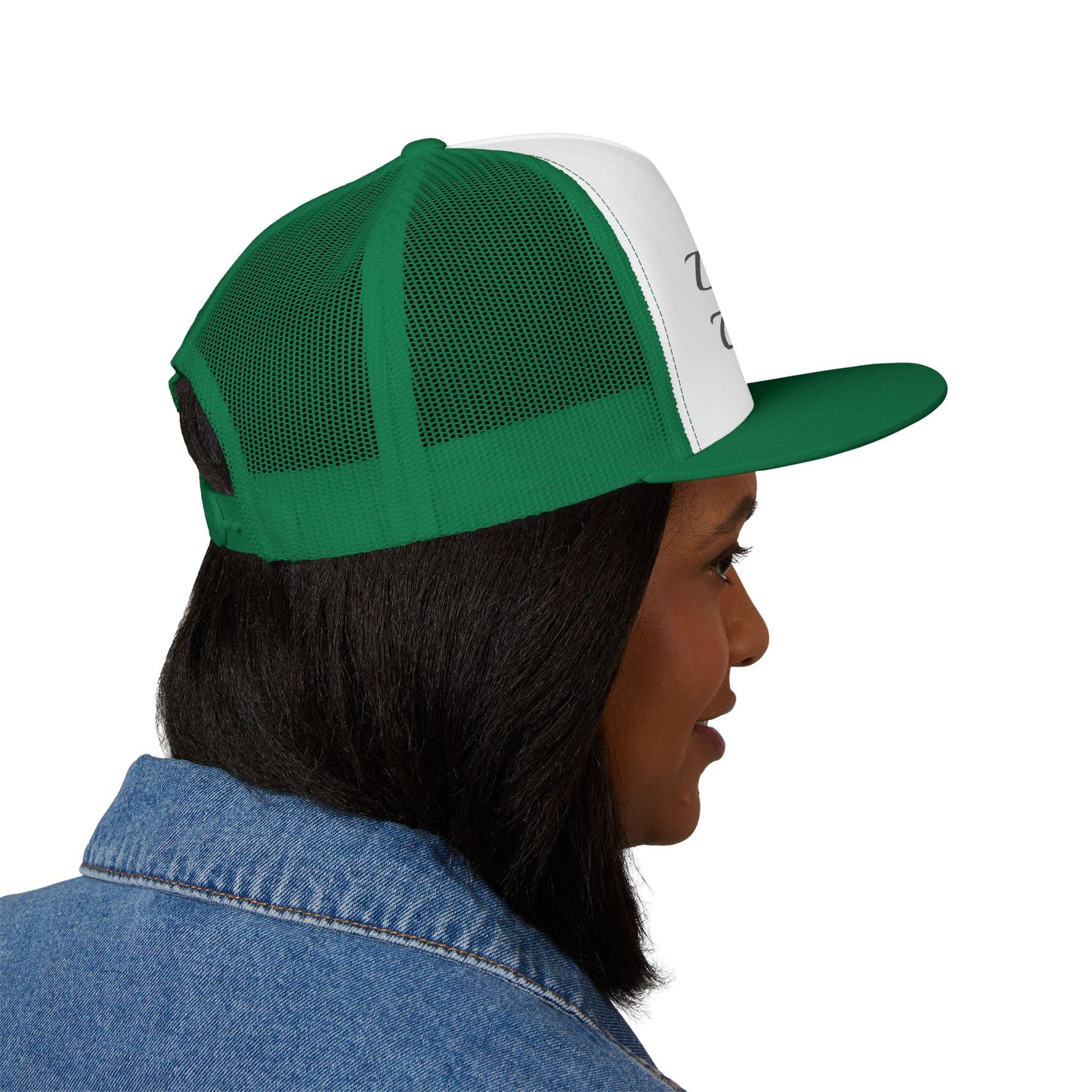 DON'T PLAY WITH MY HEART TRUCKER HAT