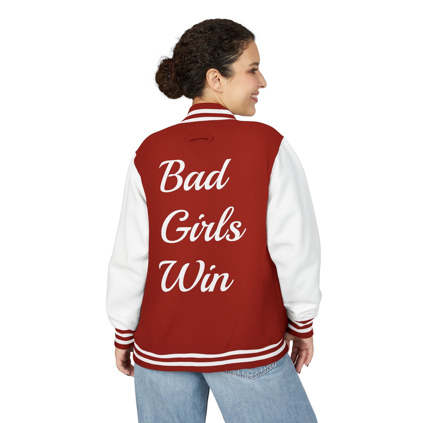 BAD GIRLS WIN Letterman Jacket
