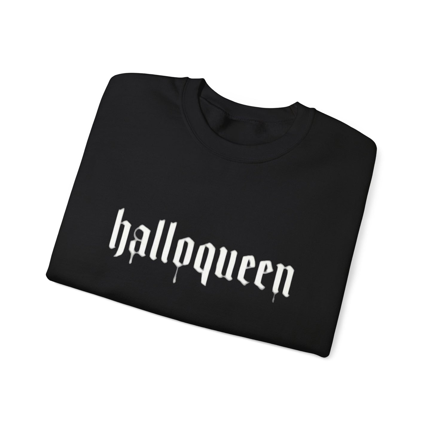 HALLOQUEEN CREWNECK WHITE