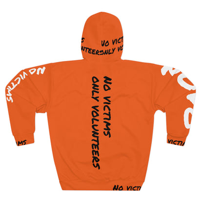 NO VICTIMS NO VOLUNTEERS ORANGE