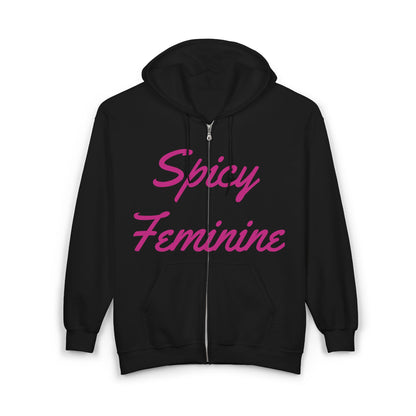 SPICY FEMININE ZIPPER HOODIE
