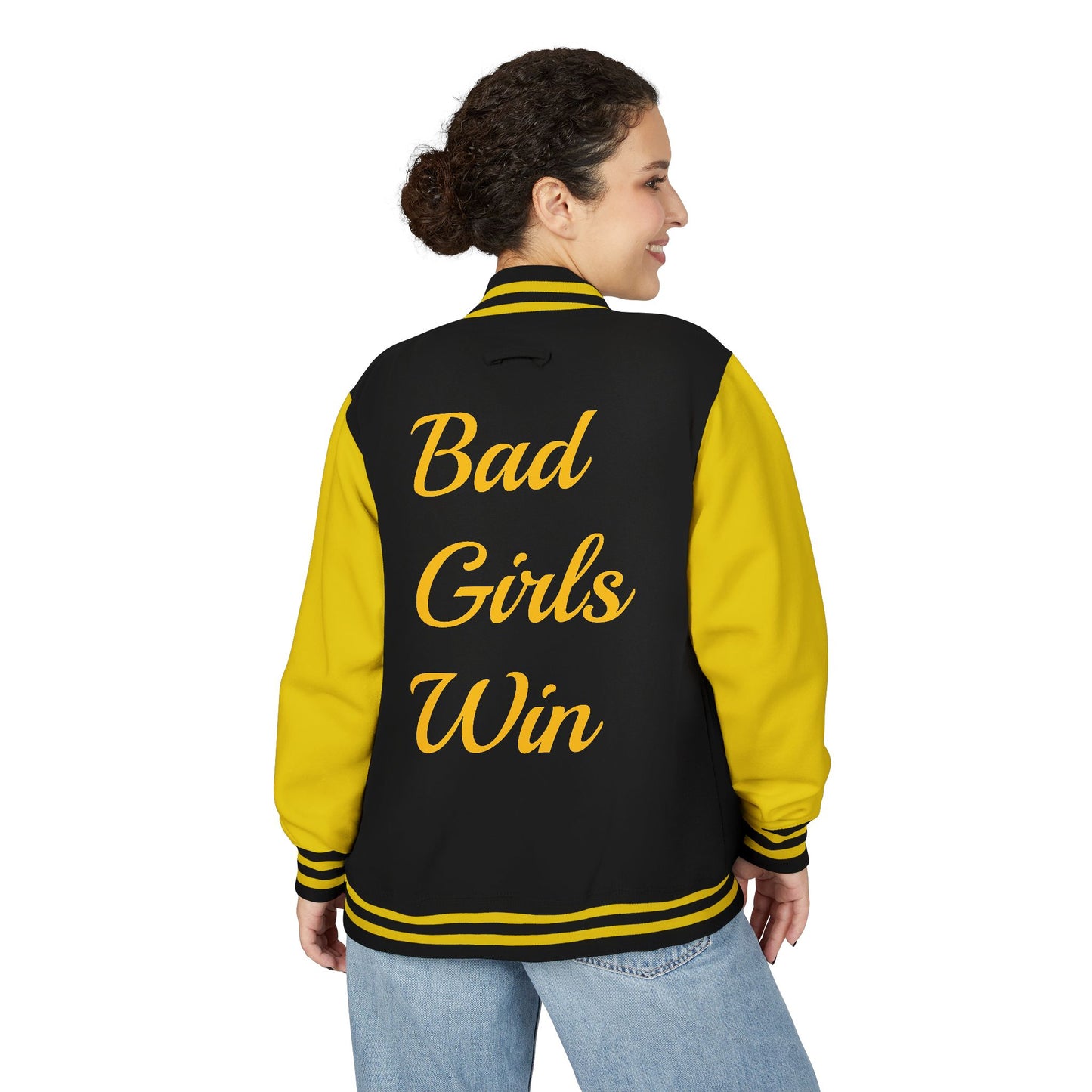 BAD GIRLS WIN Letterman Jacket