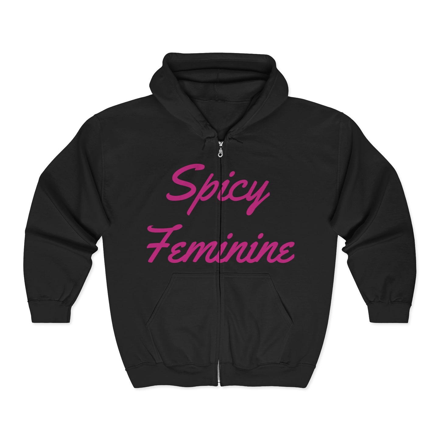 SPICY FEMININE ZIPPER HOODIE