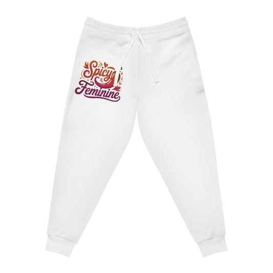 HOT GIRL COMING JOGGERS WHITE