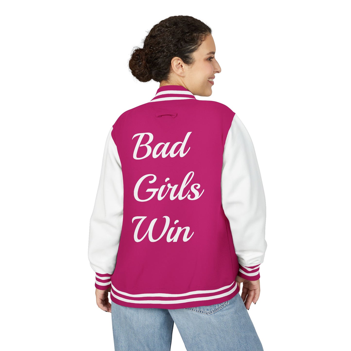 BAD GIRLS WIN Letterman Jacket