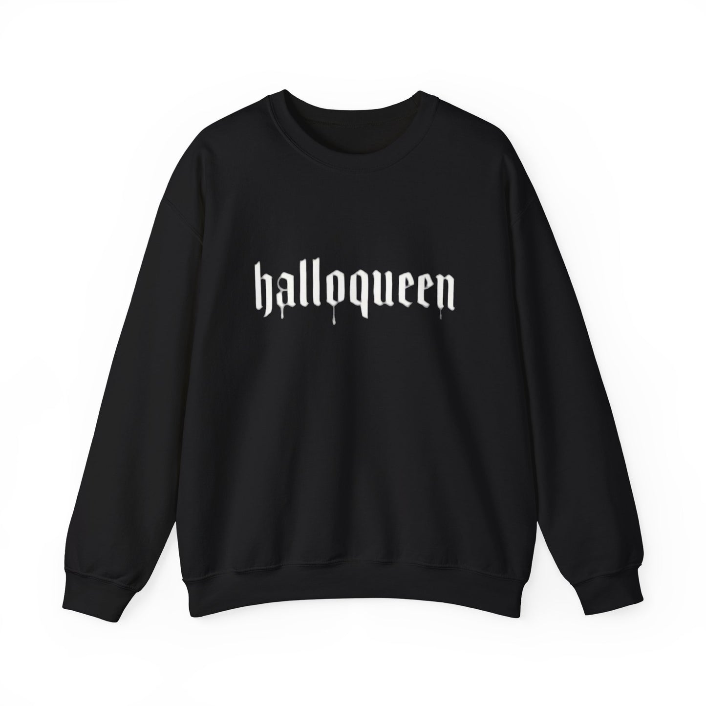 HALLOQUEEN CREWNECK WHITE