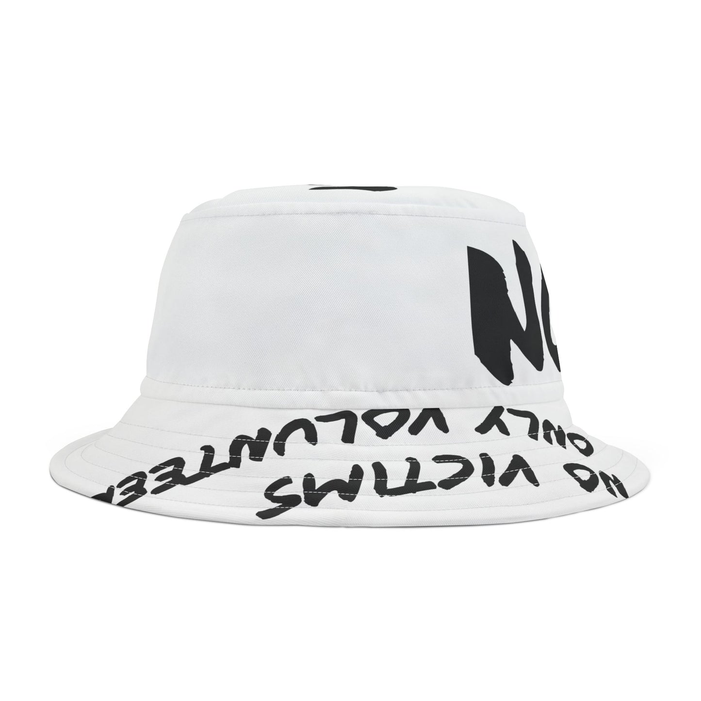 WHITE NOVO BUCKET HAT