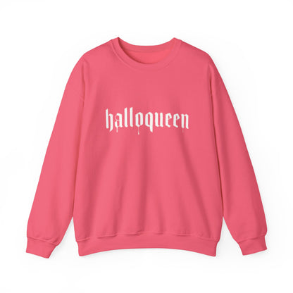 HALLOQUEEN CREWNECK WHITE
