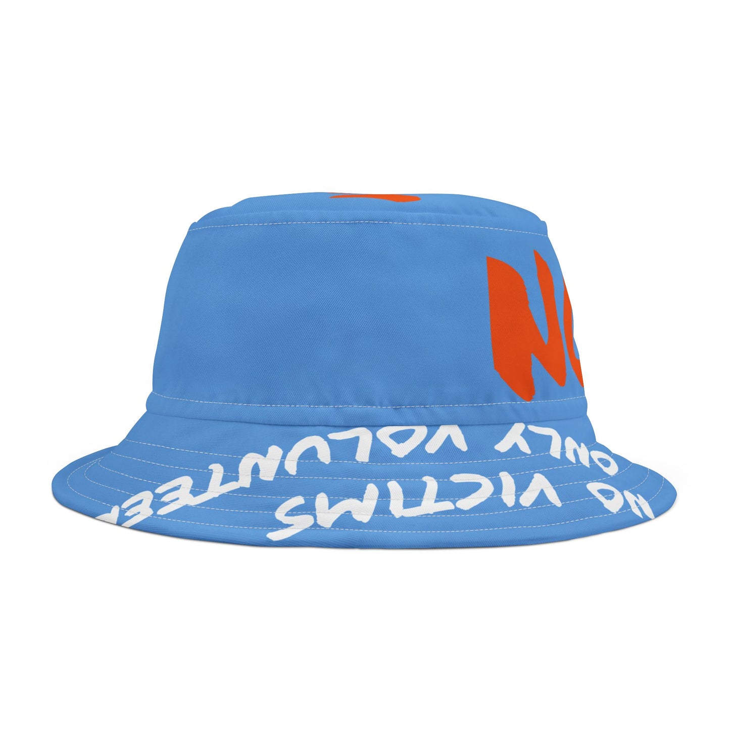 NOVO BUCKET HAT BLUE SPLASH