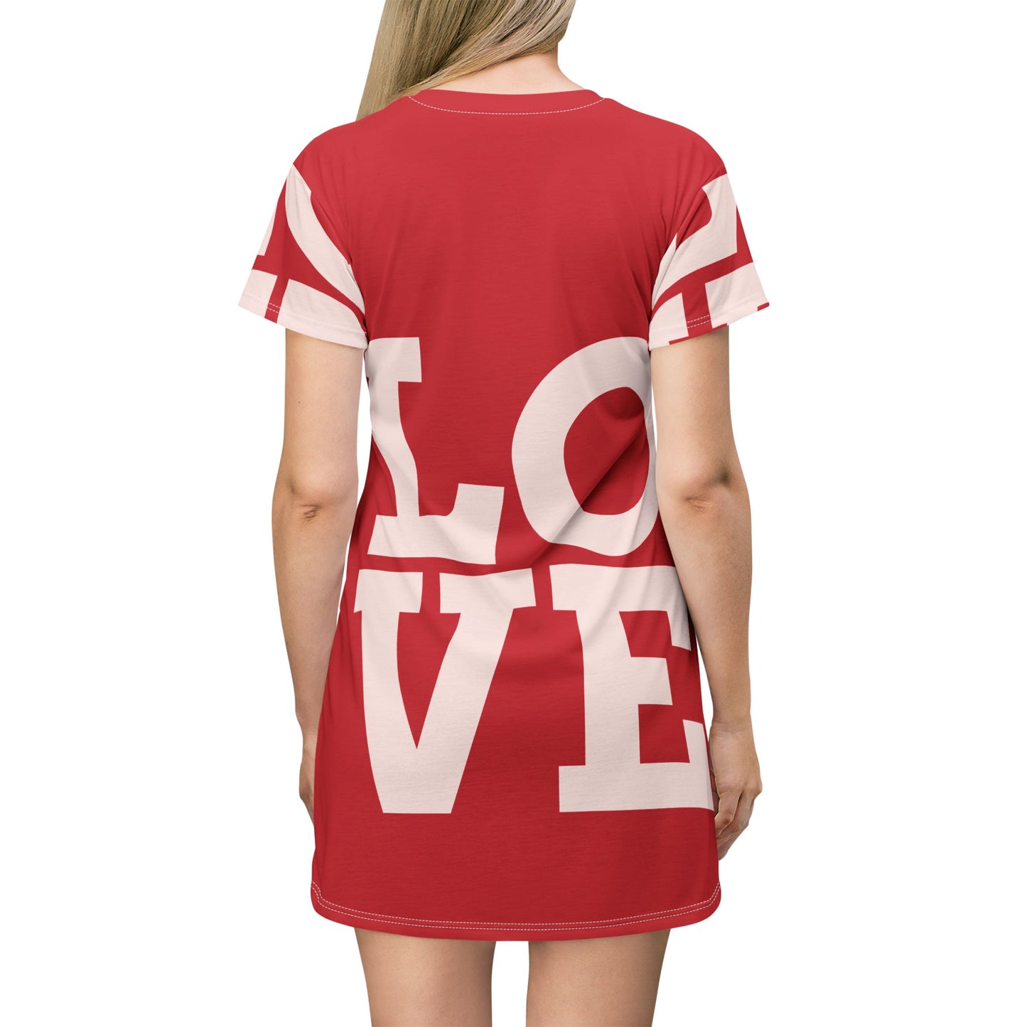 LOVE T SHIRT DRESS