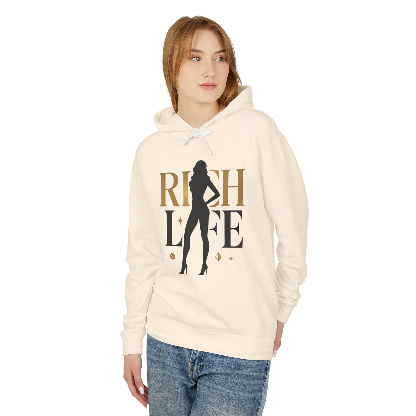 I LIVE RICH LIFE HOODIE