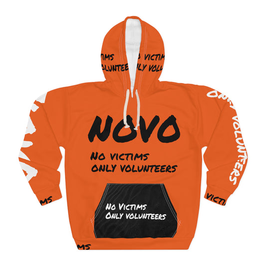 NO VICTIMS NO VOLUNTEERS ORANGE