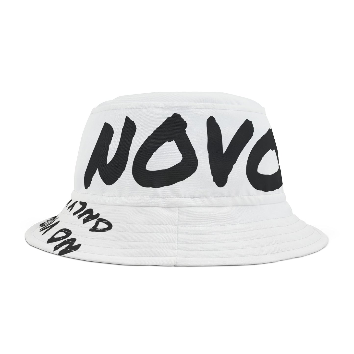 WHITE NOVO BUCKET HAT