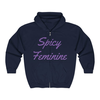 SPICY FEMININE ZIPPER HOODIE