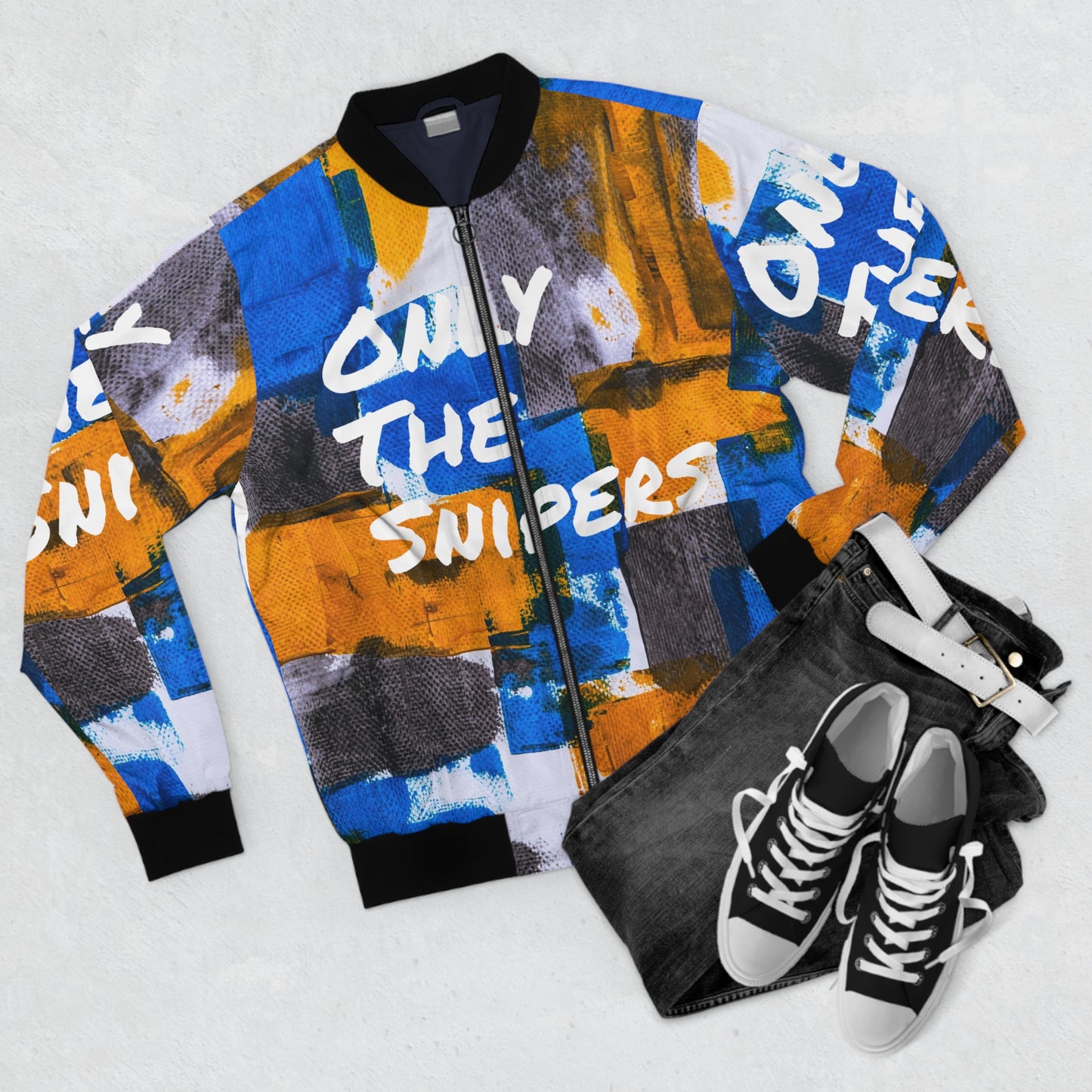 JOESPH'S COLORFUL BOMBER JACKET