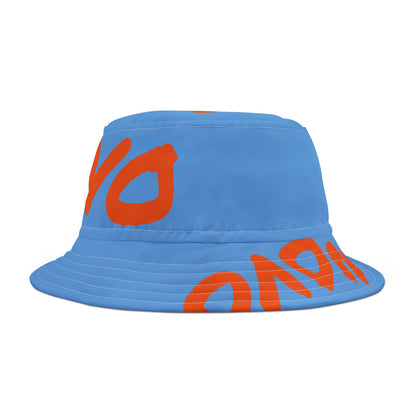 NOVO BUCKET HAT BLUE SPLASH