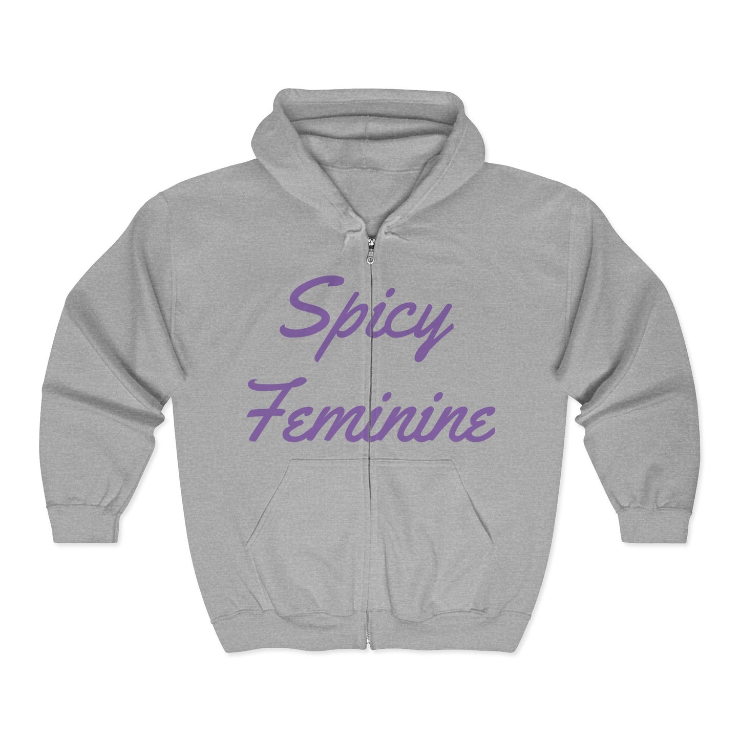 SPICY FEMININE ZIPPER HOODIE