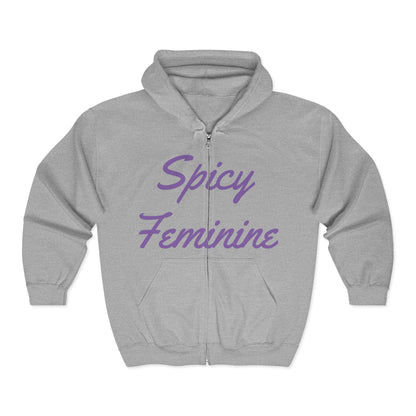 SPICY FEMININE ZIPPER HOODIE