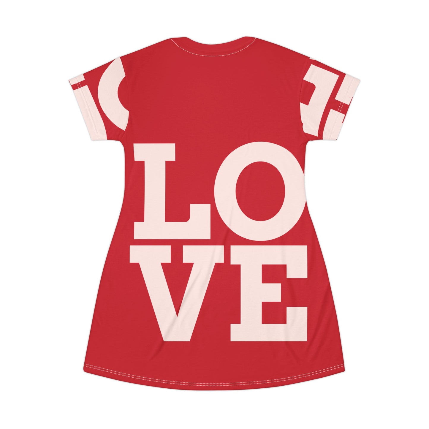 LOVE T SHIRT DRESS
