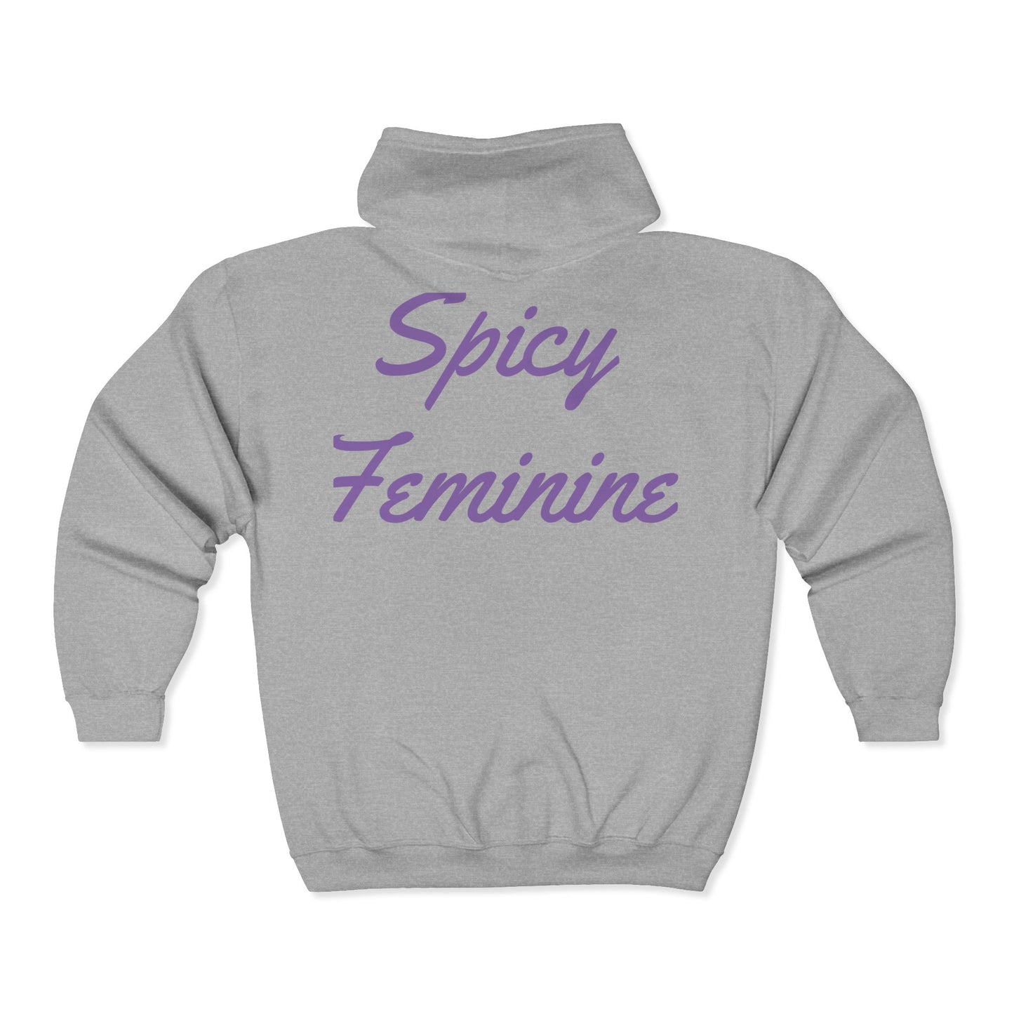 SPICY FEMININE ZIPPER HOODIE