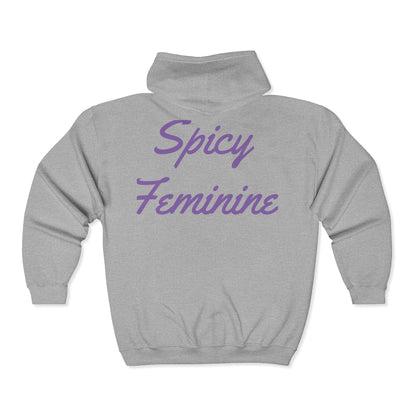 SPICY FEMININE ZIPPER HOODIE