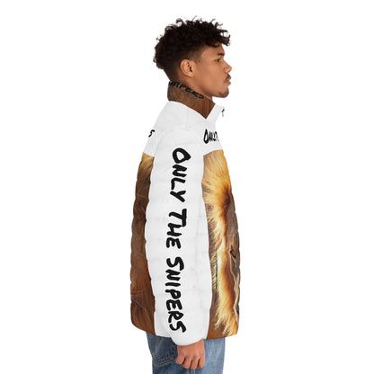 WHITE WINTER PUFFER JACKET