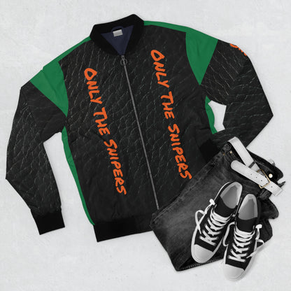 GREEN MISSION BOMBER JACKET