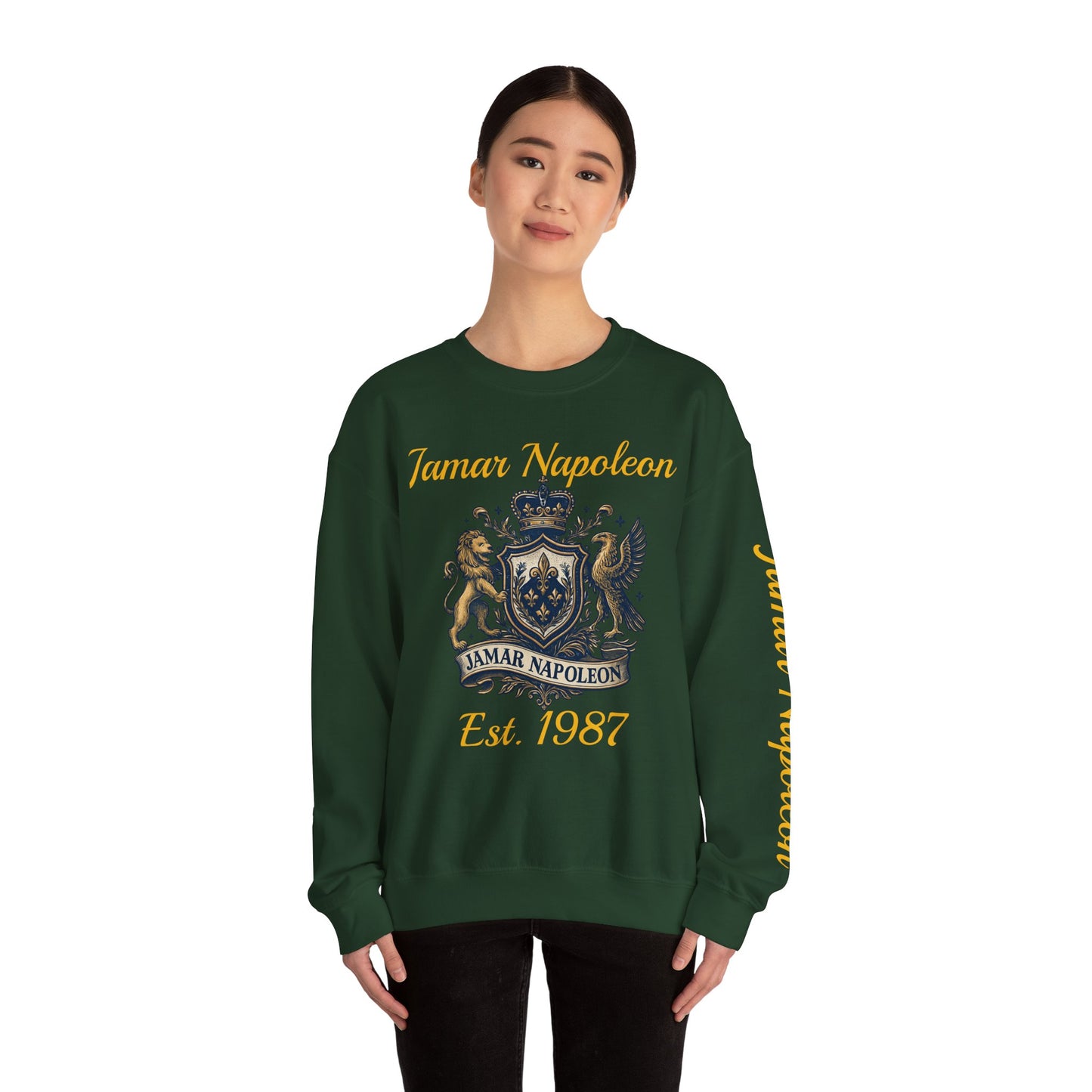 NEW NTERNATIONAL JAMAR NAPOLEON CREWNECK