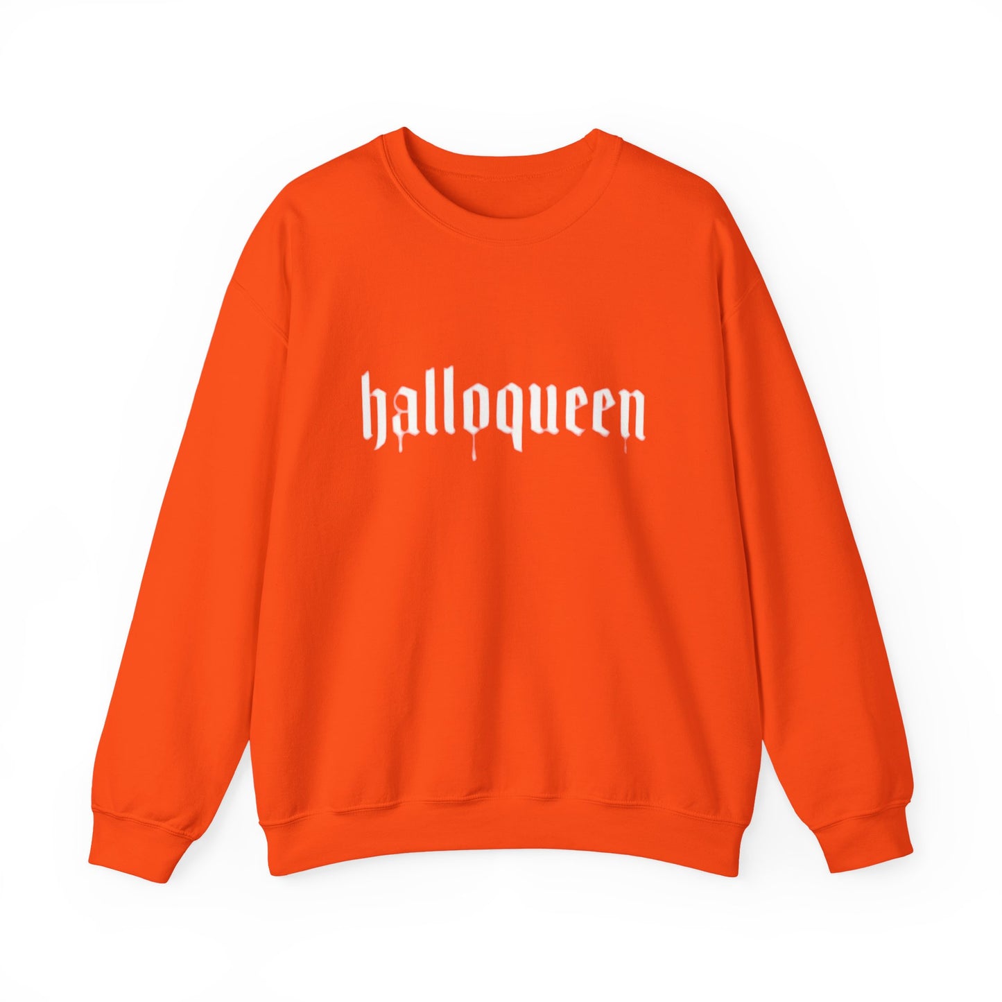 HALLOQUEEN CREWNECK WHITE