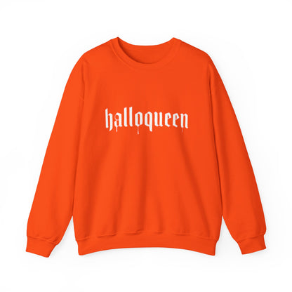 HALLOQUEEN CREWNECK WHITE
