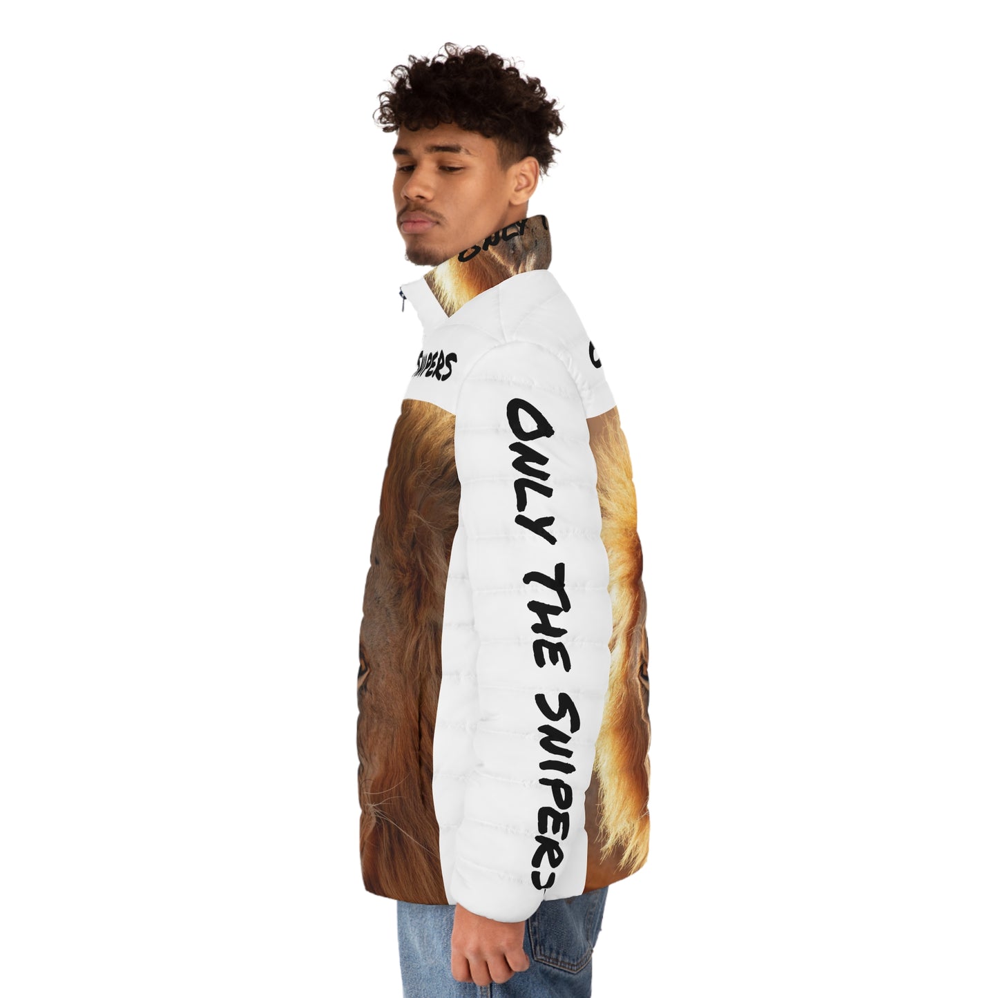 WHITE WINTER PUFFER JACKET