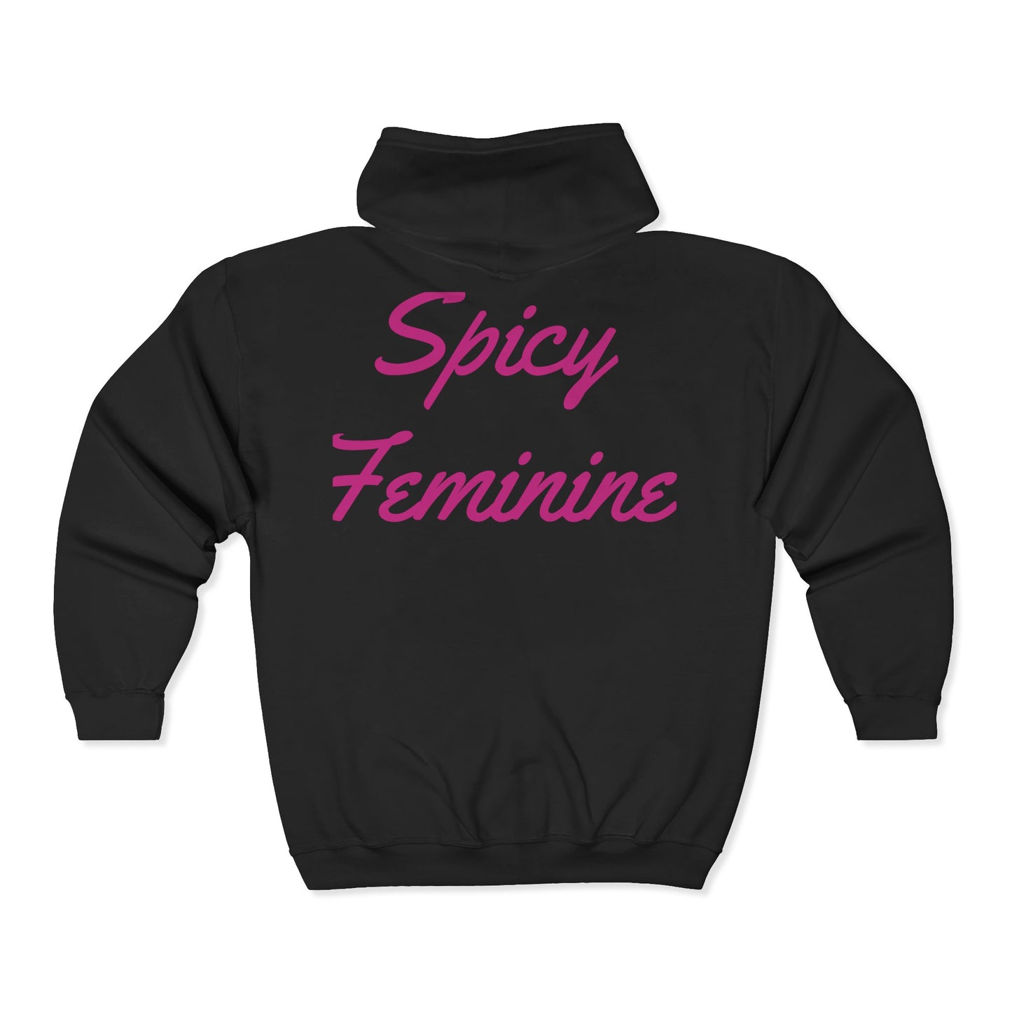 SPICY FEMININE ZIPPER HOODIE