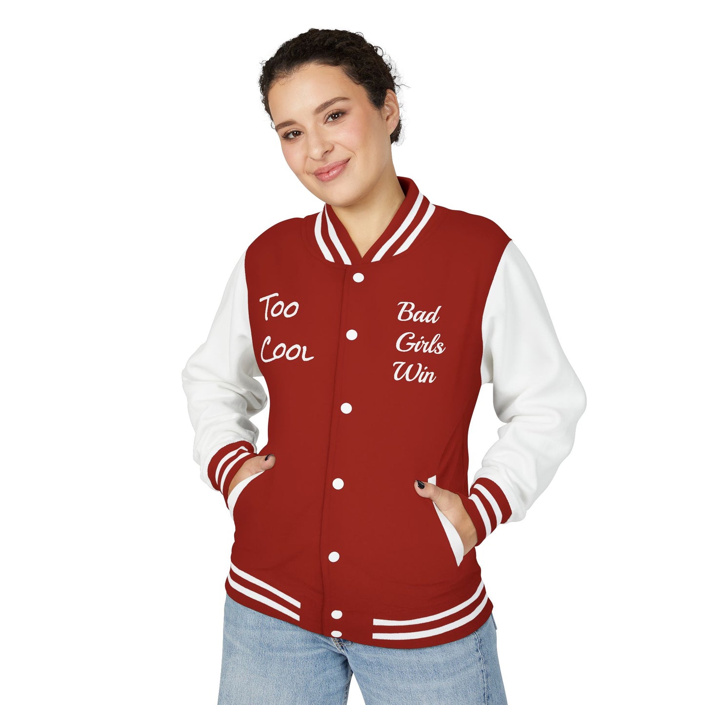 BAD GIRLS WIN Letterman Jacket