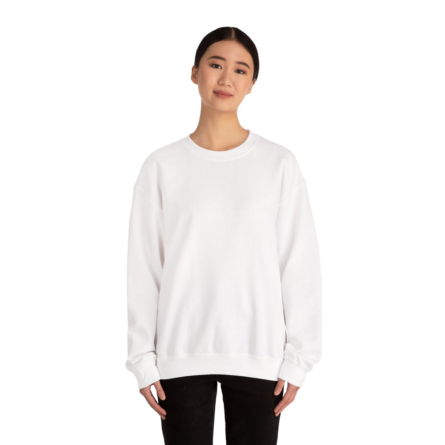 HALLOQUEEN CREWNECK WHITE