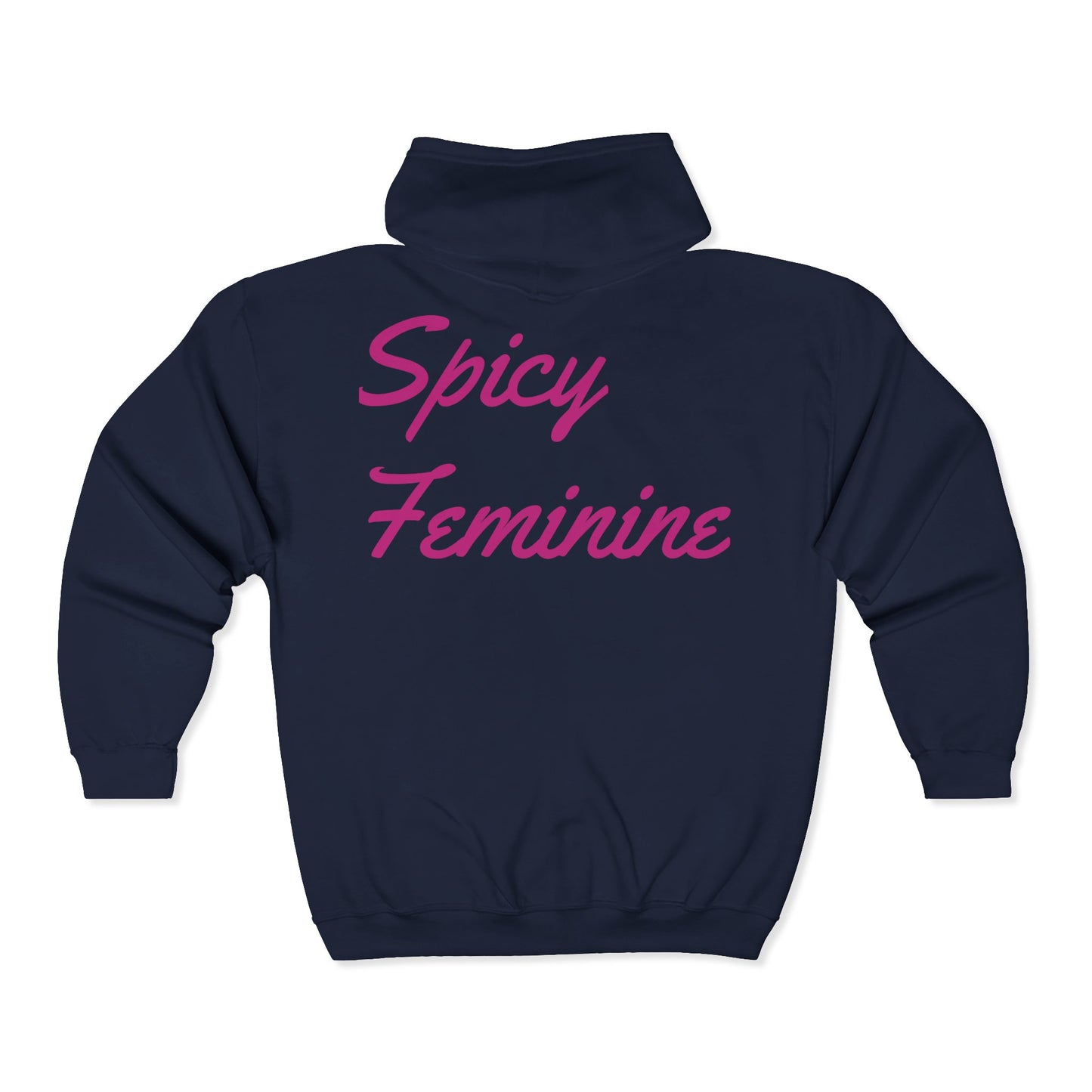 SPICY FEMININE ZIPPER HOODIE