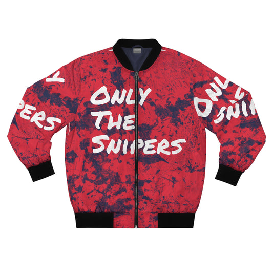 STYLING ON THEM RED BOMBER